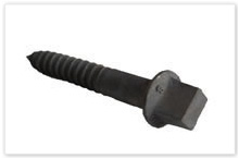 High tension screw spike