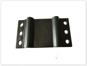 Rail tie plate by forging  