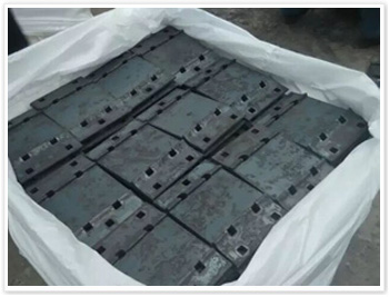 Rail tie plate by rolling 